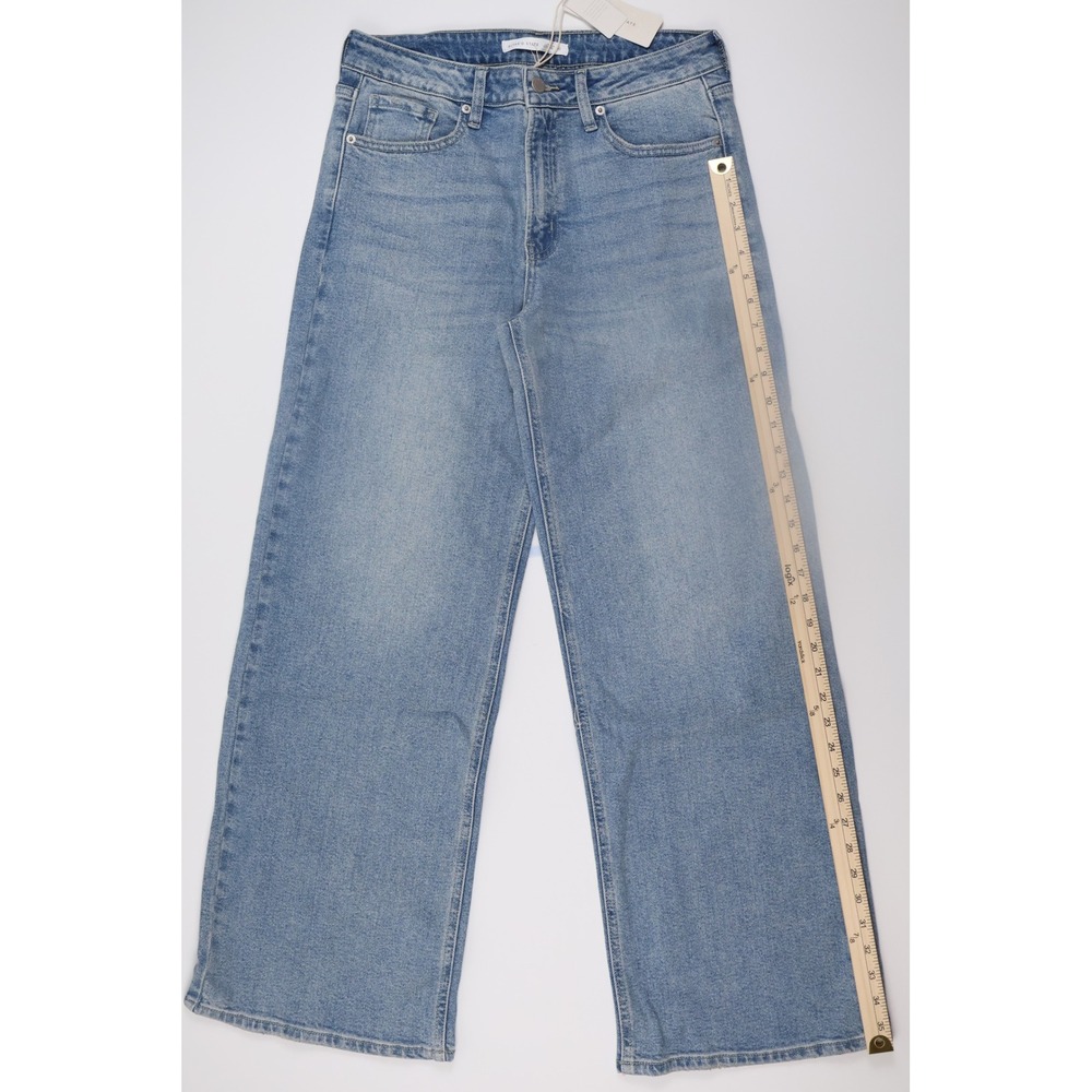 Altar'd State Jeans Wide Leg 10 Blue Denim Casual - Picture 5 of 8